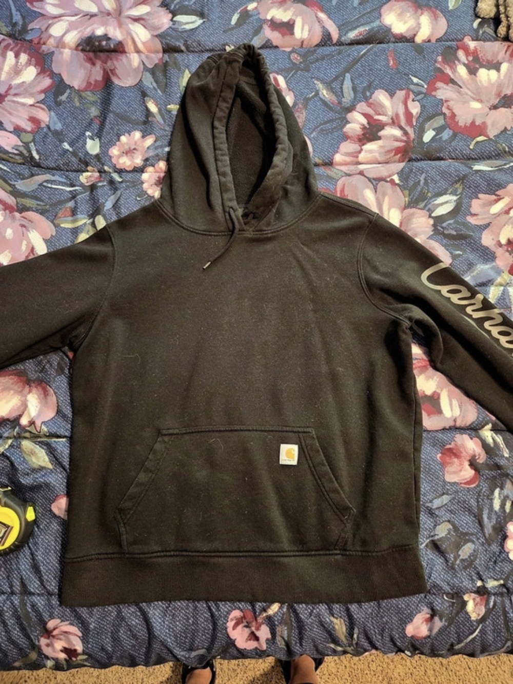 Carhartt Relaxed Fit Hoodie Black Large